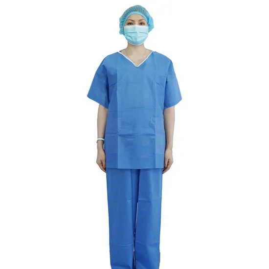 Disposable Scrubs Suit with Pockets