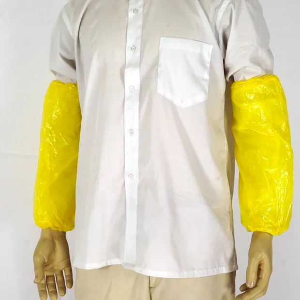 Waterproof Protective Medical/Surgical/CPE/SMS/PP/Nonwoven/Plastic Disposable PE Sleeve Cover for Household Cleaning/Clean